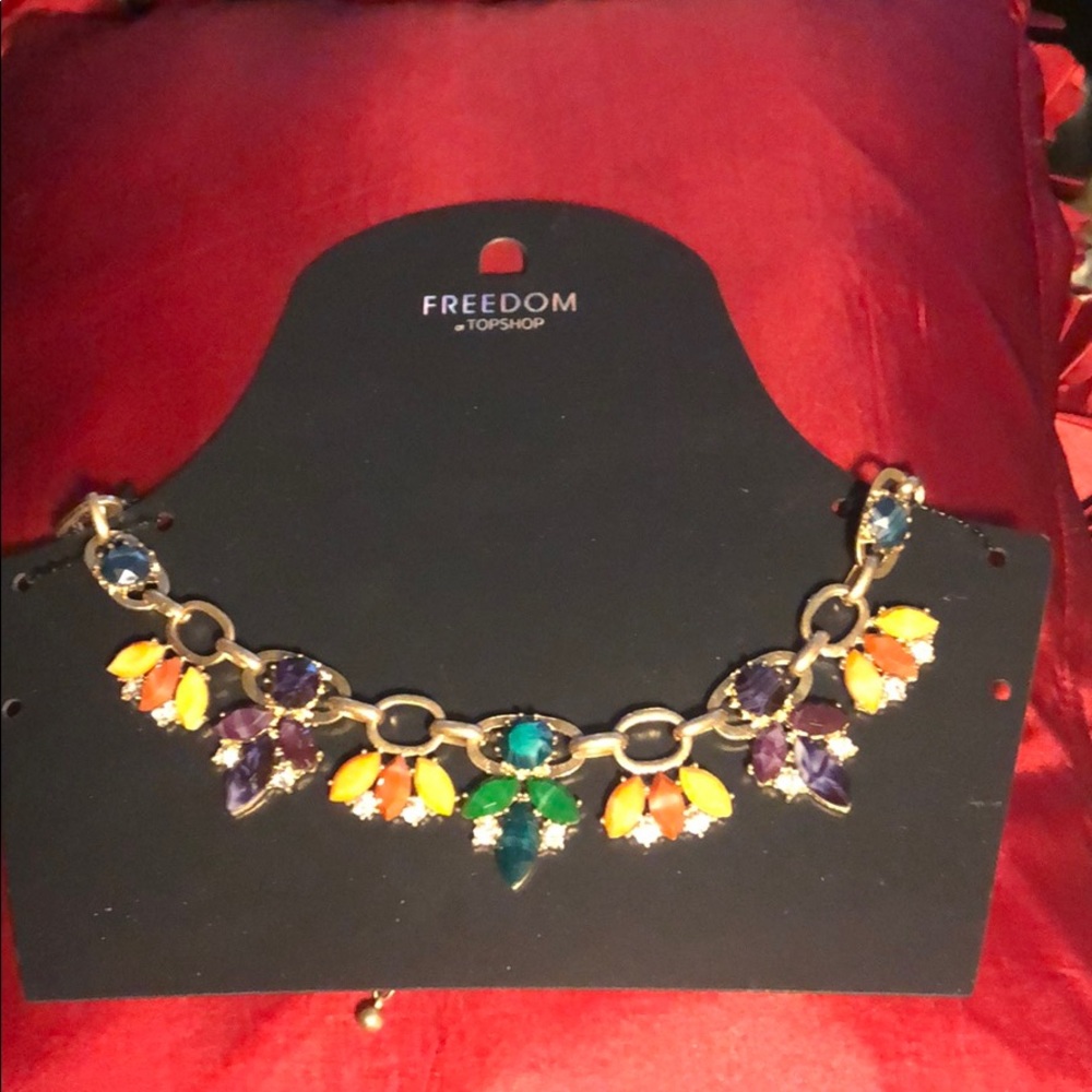 New Topshop statement necklace